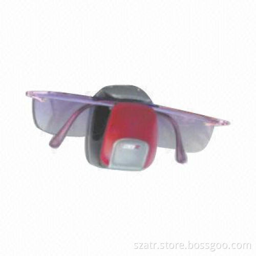 Sunglasses holder, made of plastic